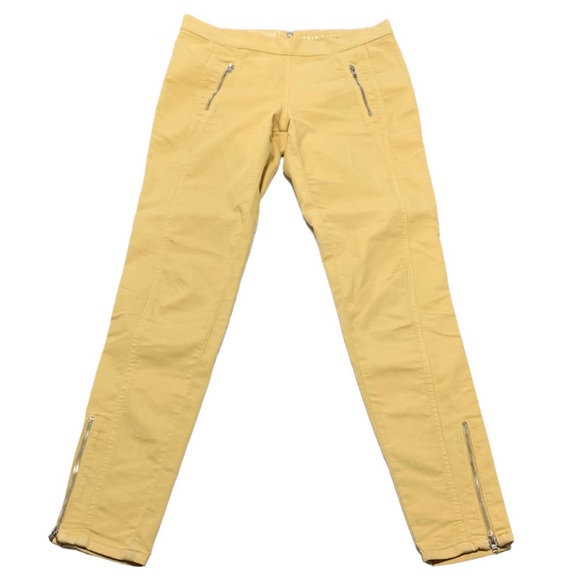 FC Jeans Yellow Skin Tight Size 2 - Picture 3 of 10